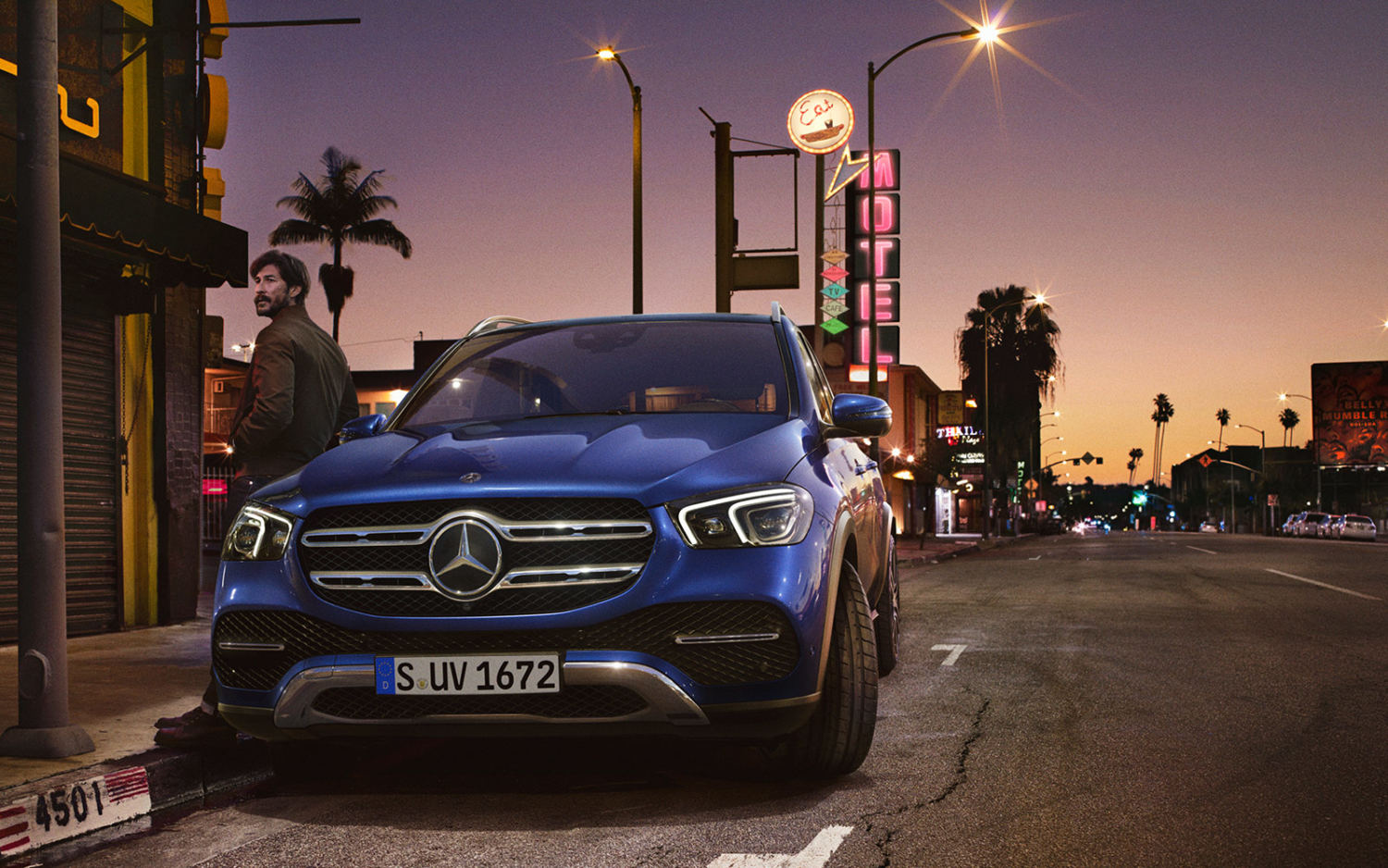Uwe Duettmann - Mercedes-Benz GLE Night in L.A. - Campaigns, People, Portfolio, Transportation